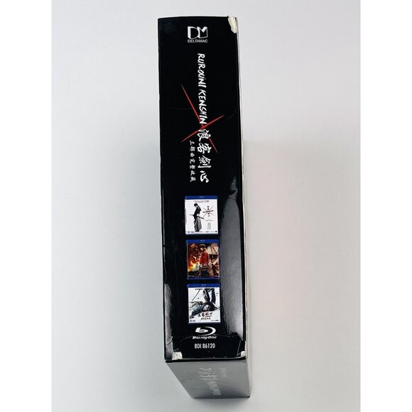 Rurouni Kenshin Trilogy 3 Film Blu-ray Box Set Takeru Satoh Region A 2014 EUC - Picture 5 of 6